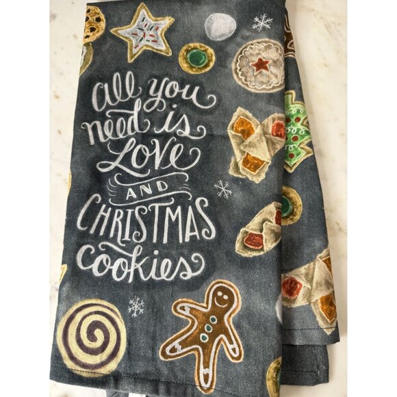 Anthropologie Assorted Dishtowel Lot of 12 NEW Some Christmas themed Embroidered - Picture 6 of 6